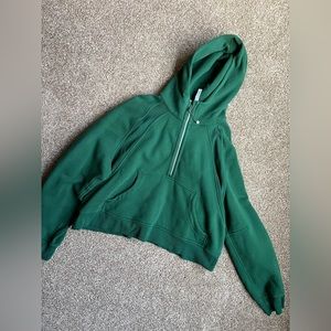 Lululemon oversized half zip scuba hoodie